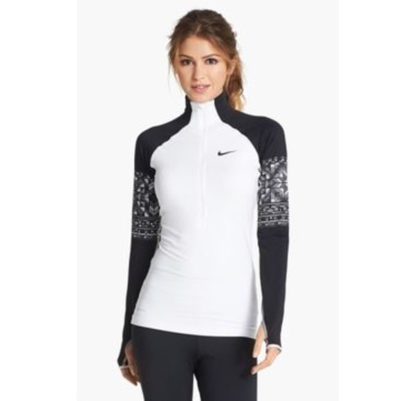 nike hyperwarm half zip